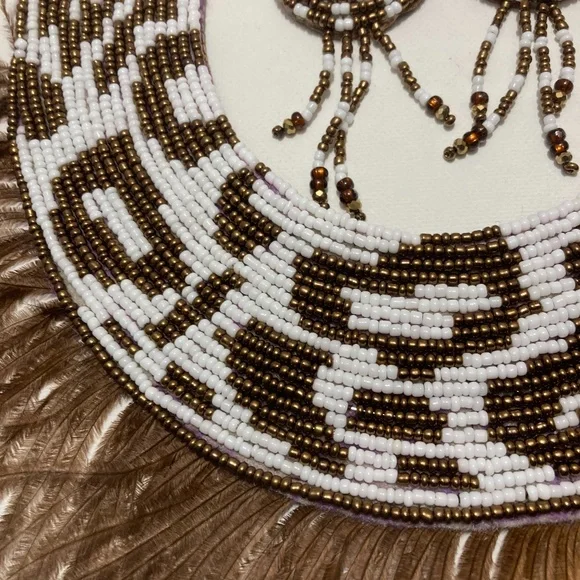 Etro inspired necklace (cheetah) - Picture 4 of 8